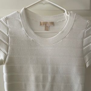 MICHAEL Kors White Knit Dress